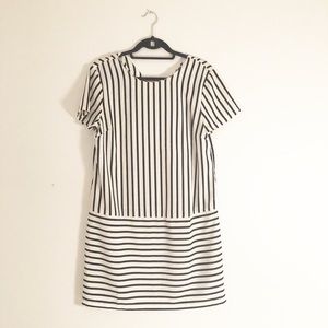 Black & White Shift Dress